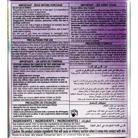 Dark and LoScalp Comfort défrisant sans soude no-lye relaxer