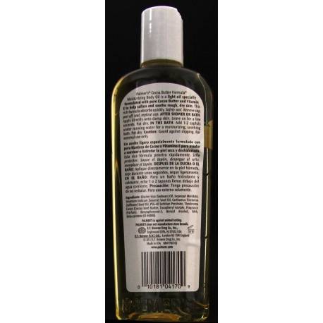palmer's cocoa butter formula moisturizing body oil