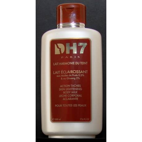 DH7 skin lightening body milk