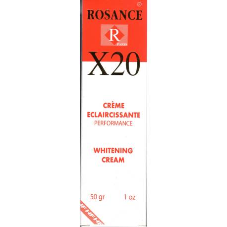 Rosance X20 crème éclaircissante performance