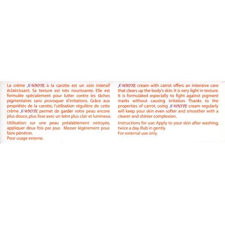X-White Plus whitening cream Teint...