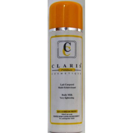 Claris lightening body milk