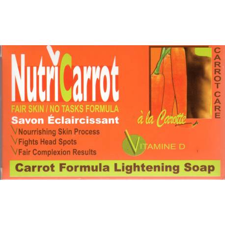 Nutricarrot lightening soap