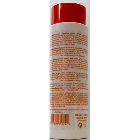 Opalya lait éclaircissant à l'huile de carotte Opalya lait éclaircissant à l'huile de carotte