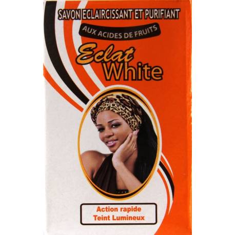 Eclat White whitening and purifying soap