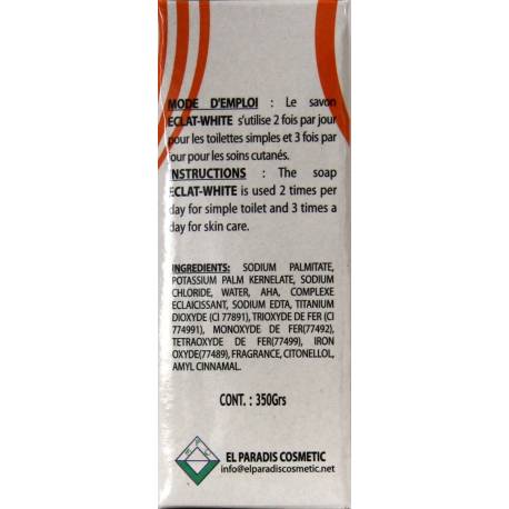 Eclat White savon éclaircissant et purifiant