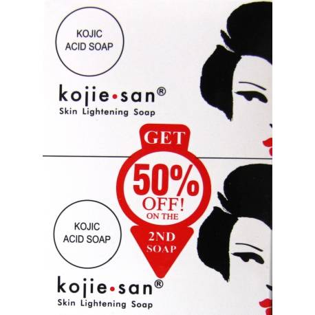Kojie-san skin lightening soap double pack