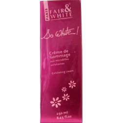 fair & white créme de gommage exfoliantes