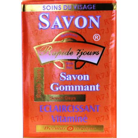 rapide 7 jours savon gommant