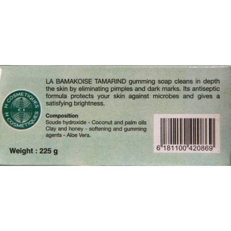 la bamakoise savon tamarin gommant