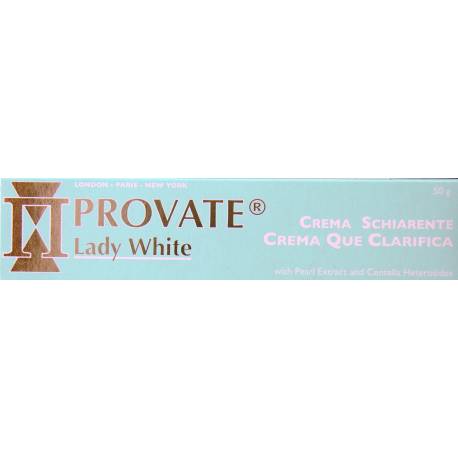 provate lady white crème éclaircissante 