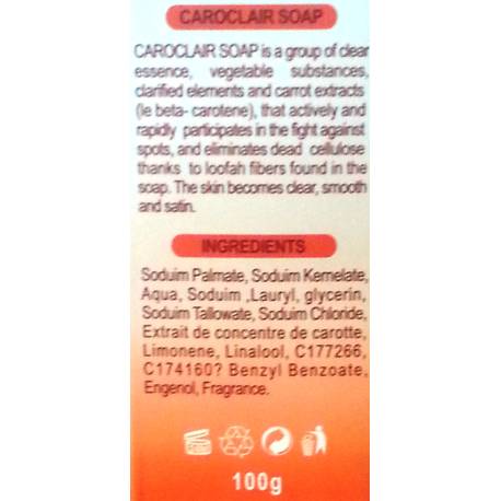 caroclaire savon eclaircissant