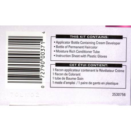 Coloration Noir de Jais 371 Dark And Lovely Coloration Noir de Jais 371 Dark And Lovely