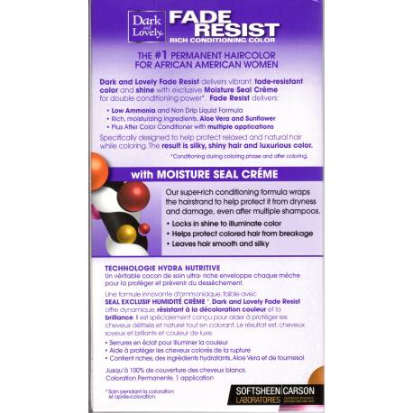 Dark And Lovely Color Jet Black 371