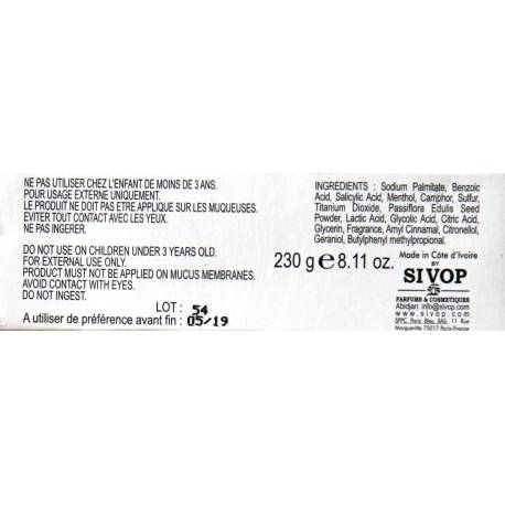 sivoderm soap exfoliating