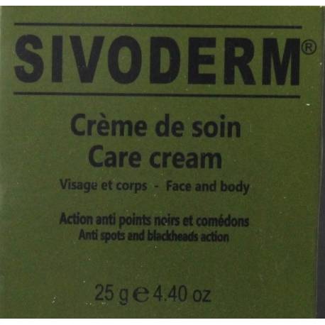 sivoderm crème de soin 