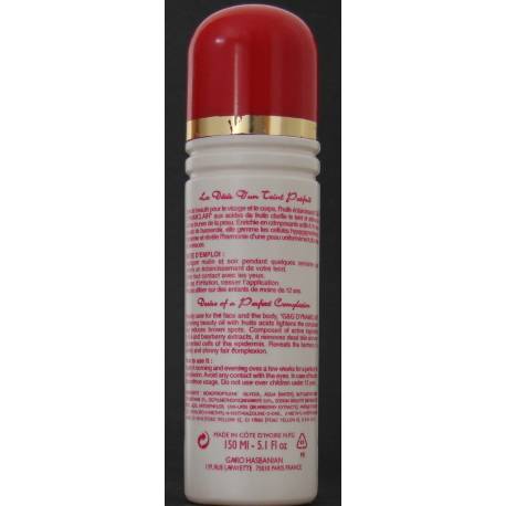 g et g huile de beauté éclaircissant 