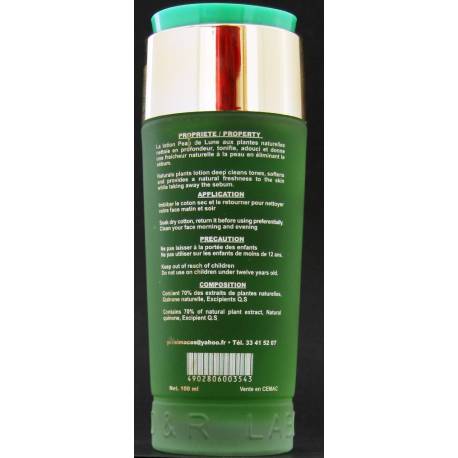 Peau de Lune lotion with natural plants