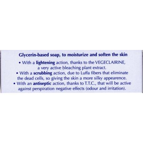 nutriclair savon éclaircissant gommant antiseptique