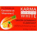 karma collection white soap 