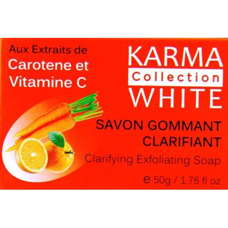karma collection white soap 