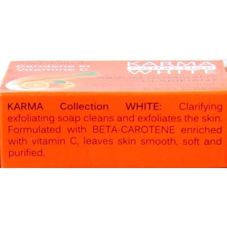 karma collection white soap 