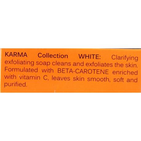 karma collection white soap 
