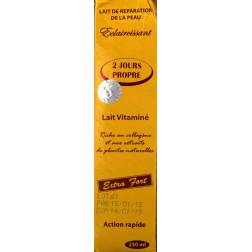 2 jours propre lait vitaminé