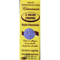 2 jours propre huile vitaminée