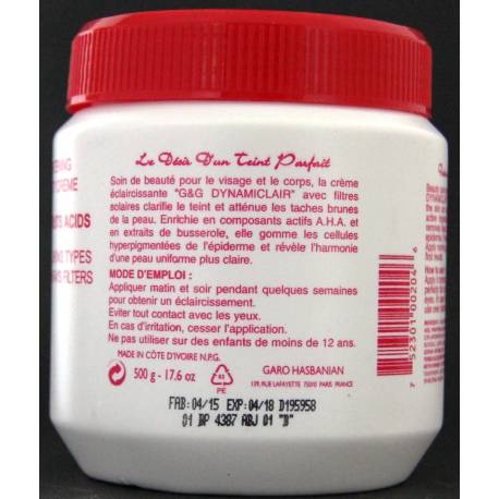 G&G Dynamiclair lightening beauty creme 