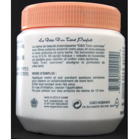 G&G creme teint uniforme