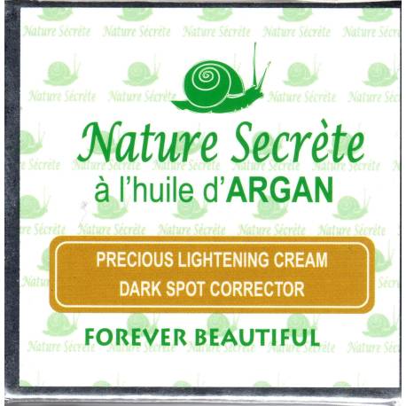 Nature Secrète precious lightening cream dark spot corrector