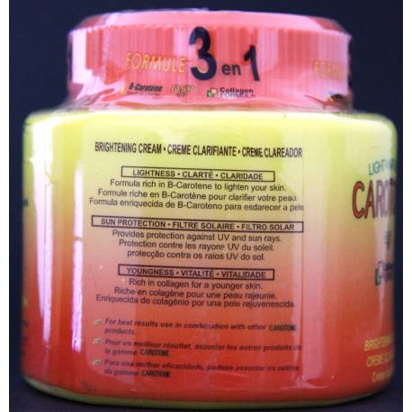 carotone 3en1 crème pot