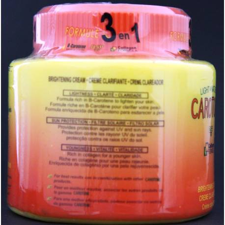carotone 3en1 crème pot