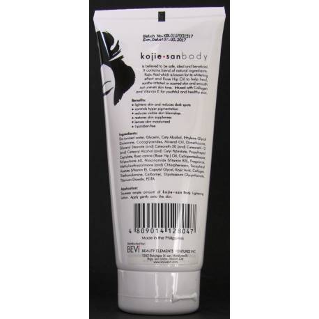 Kojie San Body lait éclaircissant