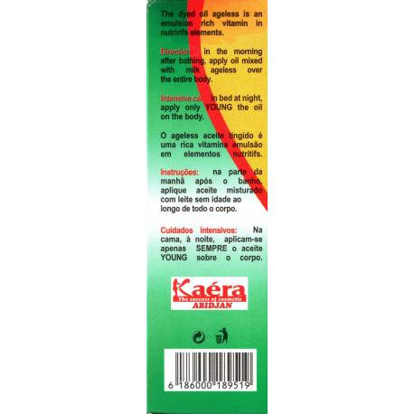 Toujours jeune Ageless treating oil