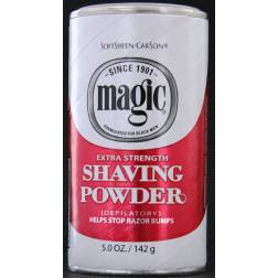 Magic Extra Strength shaving powder (white box)