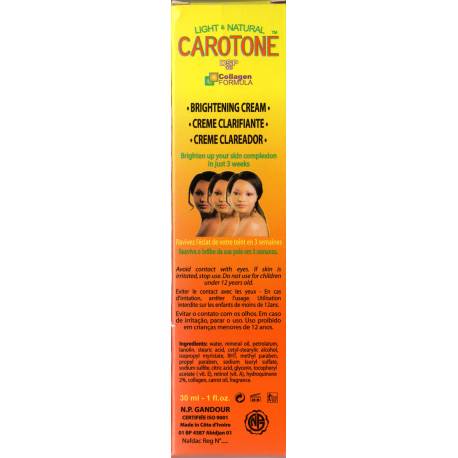 Carotone crème clarifiante