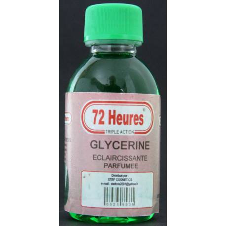 72 Heures Glycérine éclaircissante parfumée