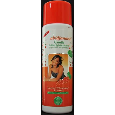 L'Abidjanaise Carrot whitening lotion