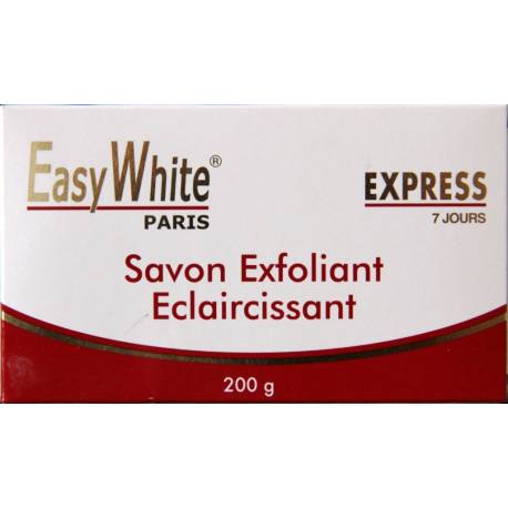 Easy White express exfoliating lightening soap