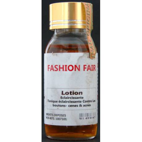 Fashion Fair lightening lotion