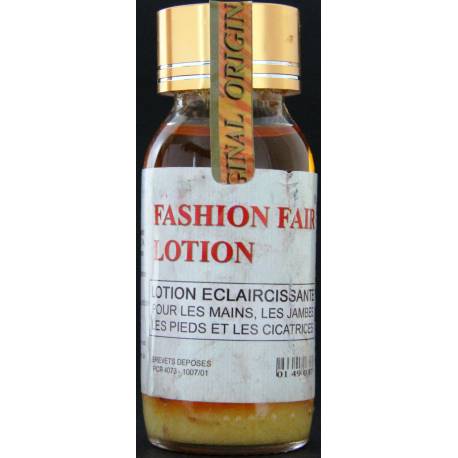 Fashion Fair lotion éclaircissante mains, jambes, pieds