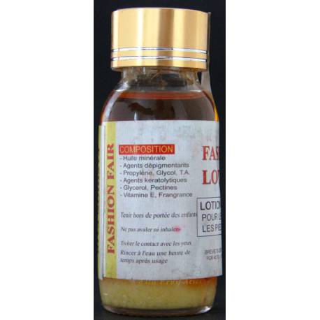 Fashion Fair lotion éclaircissante mains, jambes, pieds