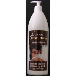 clear sensation lait de toilette bébé