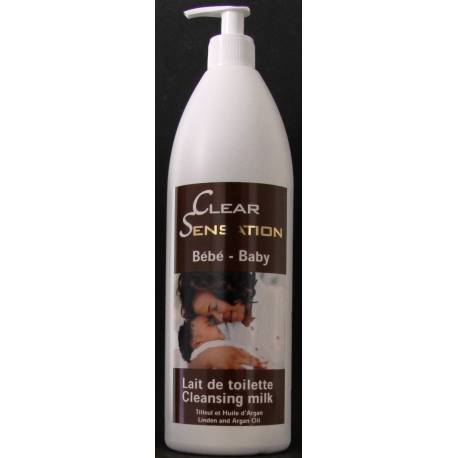 clear sensation lait de toilette bébé