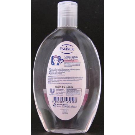 Eskinol Classic White Facial deep cleanser