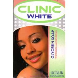 clinic white savon glycériné éclaircissant et hydratant 2