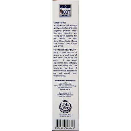 Gluta-C Intense Whitening Facial serum Night Repair - Sérum de nuit