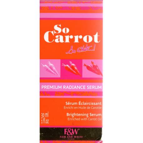 Fair and White So Carrot So White! Brightening serum